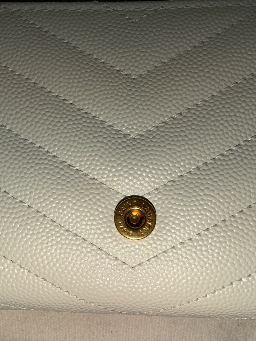Yves Saint Laurent AUTHENTIC Cassandre Leather Wallet - Picture 5 of 7